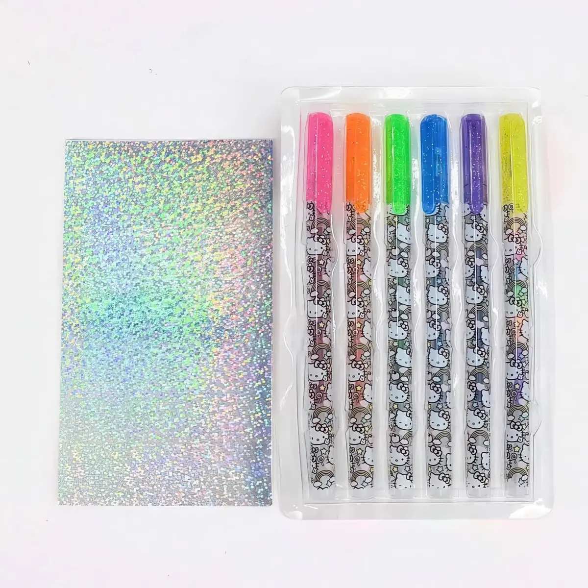 Hello Kitty Gel Pens 6 Pack 2