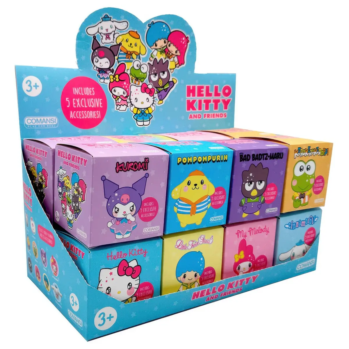 Hello Kitty Kuromi Friends Assorted Figure 6Cm 3