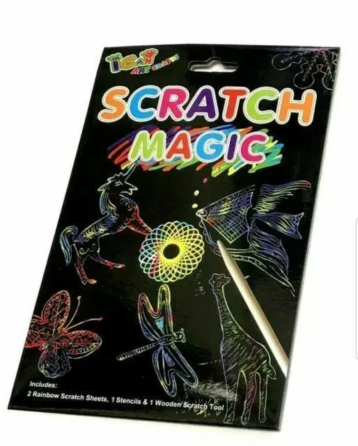 Henbrandt S51 473 Magic Colour Scratch Set - 8 Pieces 1
