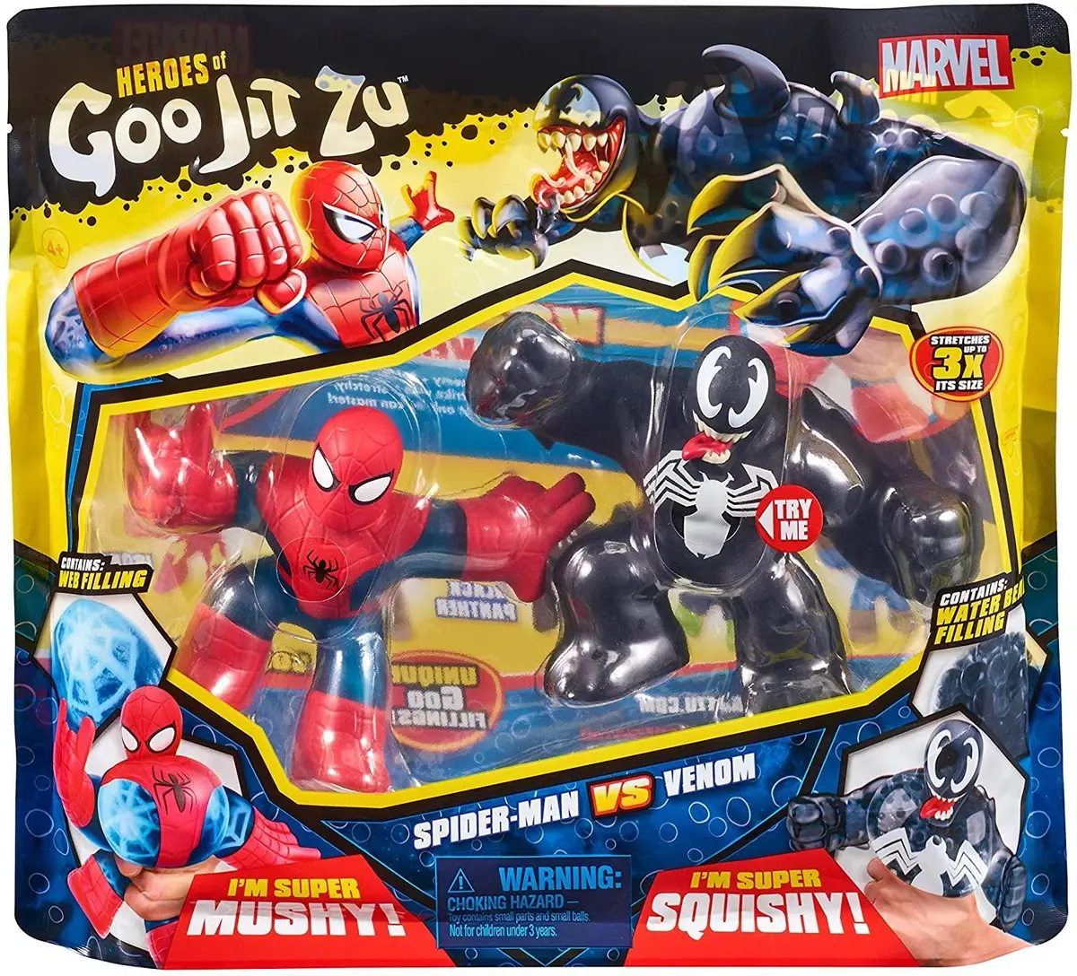 Heroes Of Goo Jit Zu 41146 Marvel Versus Pack-Spider-Man Vs Venom 1