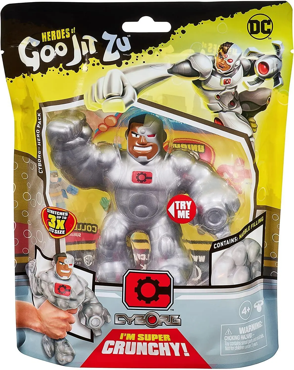 Heroes Of Goo Jit Zu Dc Hero Pack Cyborg 1