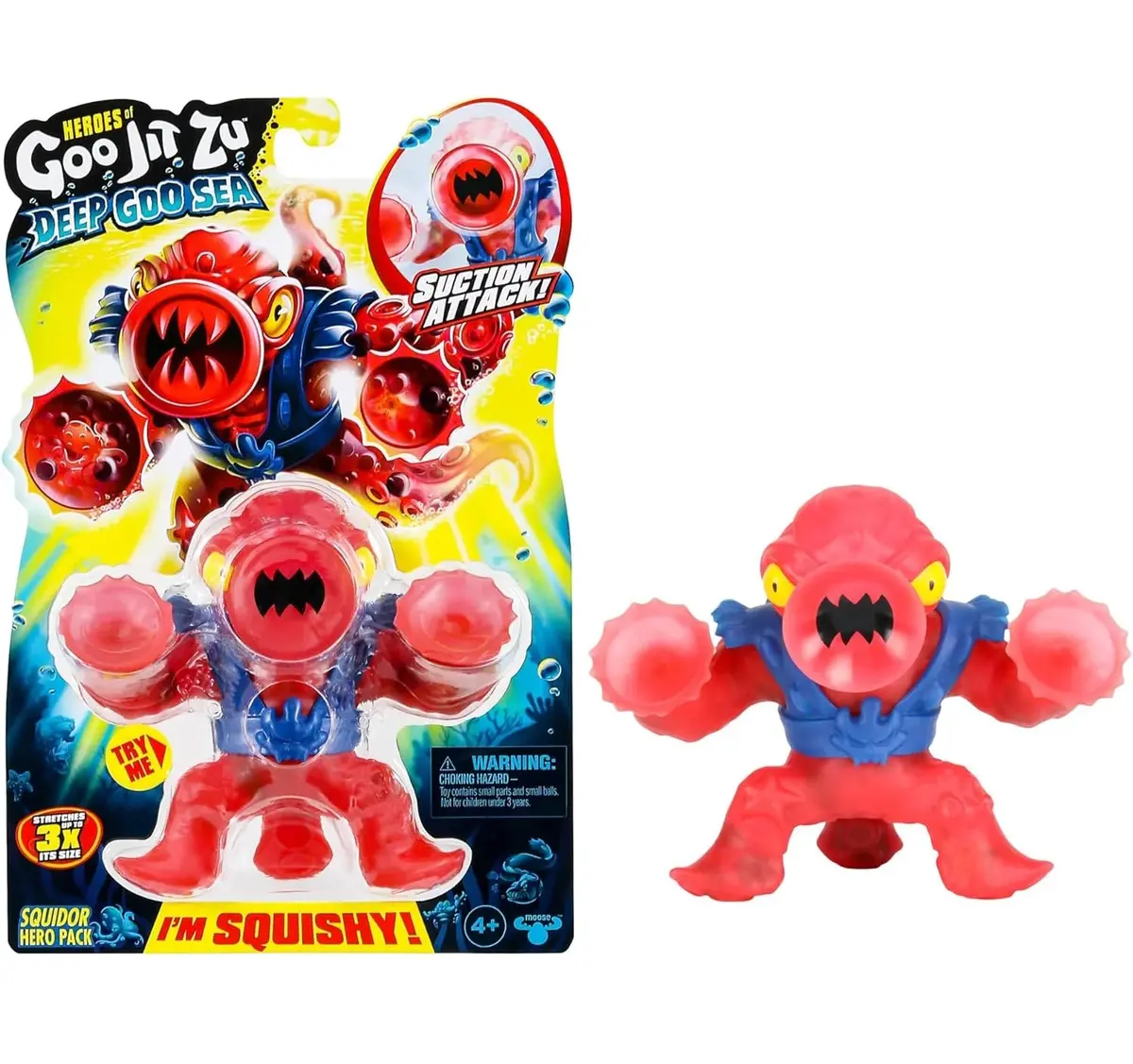 Heroes Of Goo Jit Zu Hero Pack Deep Goo Sea - Squidor 1