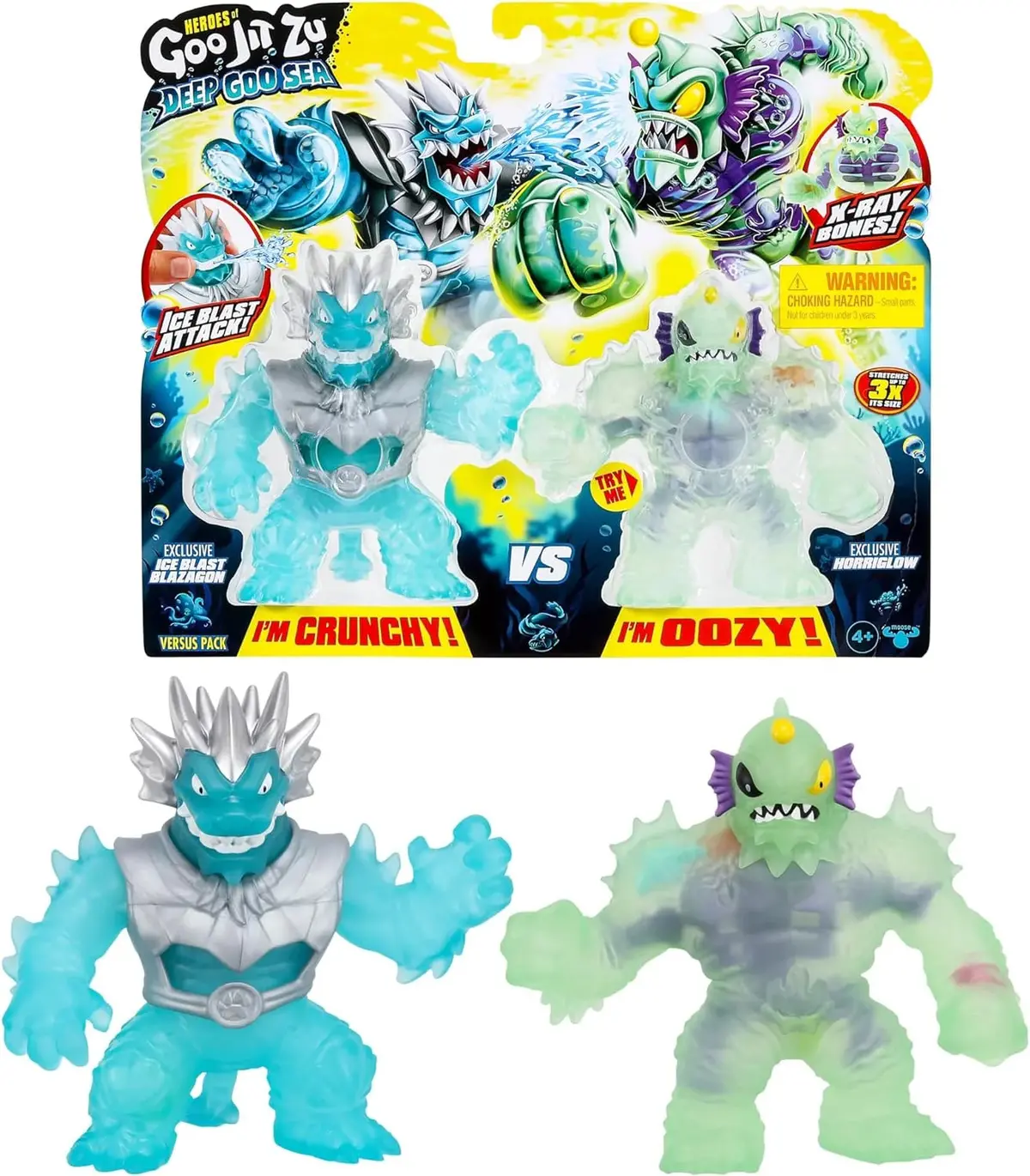 Heroes Of Goo Jit Zu Deep Goo Sea Versus Pack 1