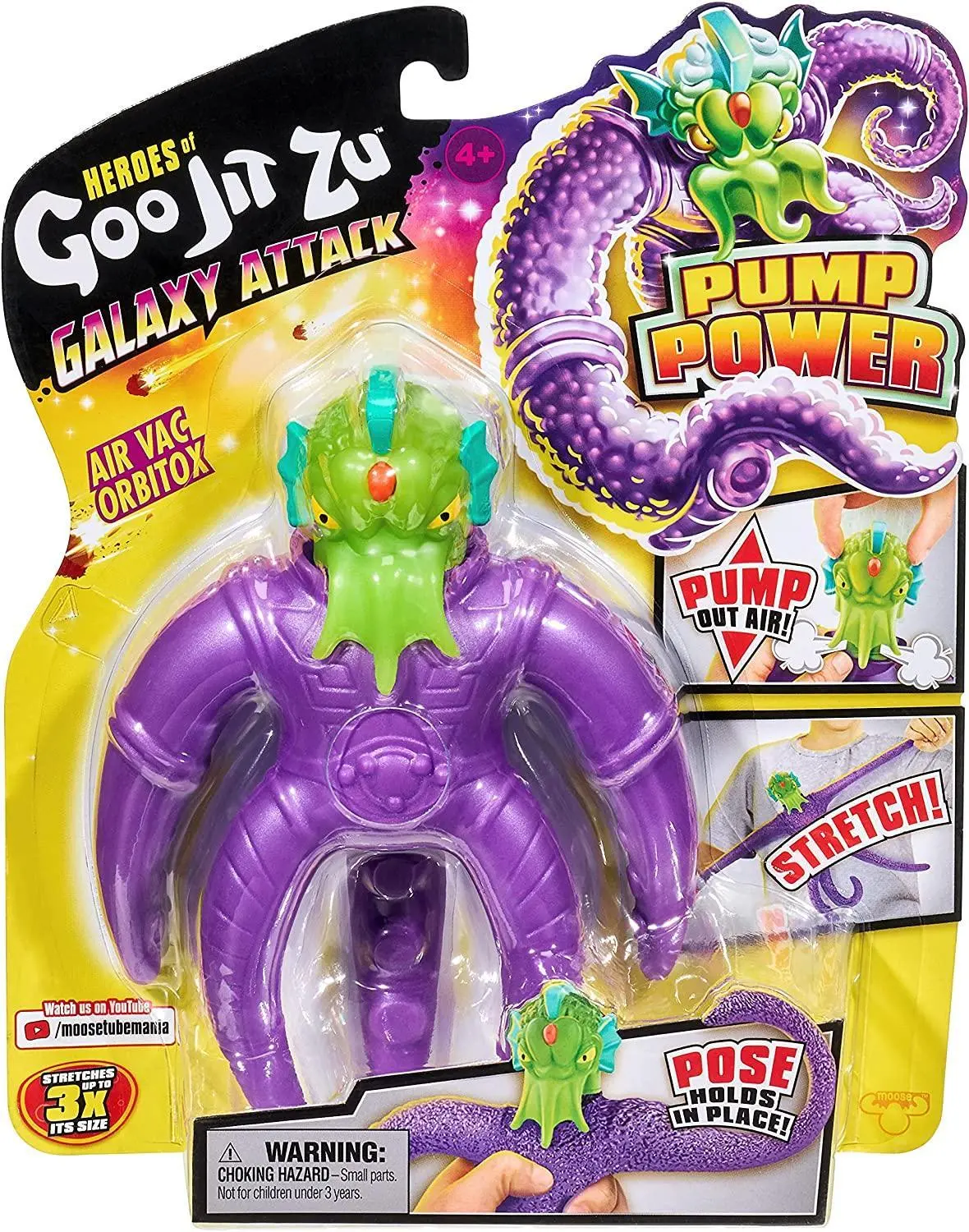 Heroes Of Goo Jit Zu Galaxy Attack Air Vac Orbitox Action Figure 1