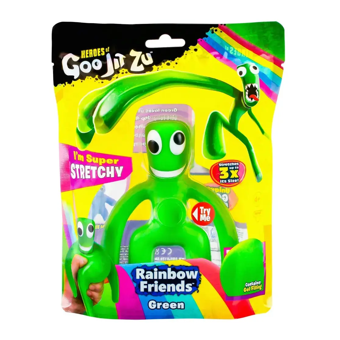 Heroes Of Goo Jit Zu Rainbow Friends - Green 1