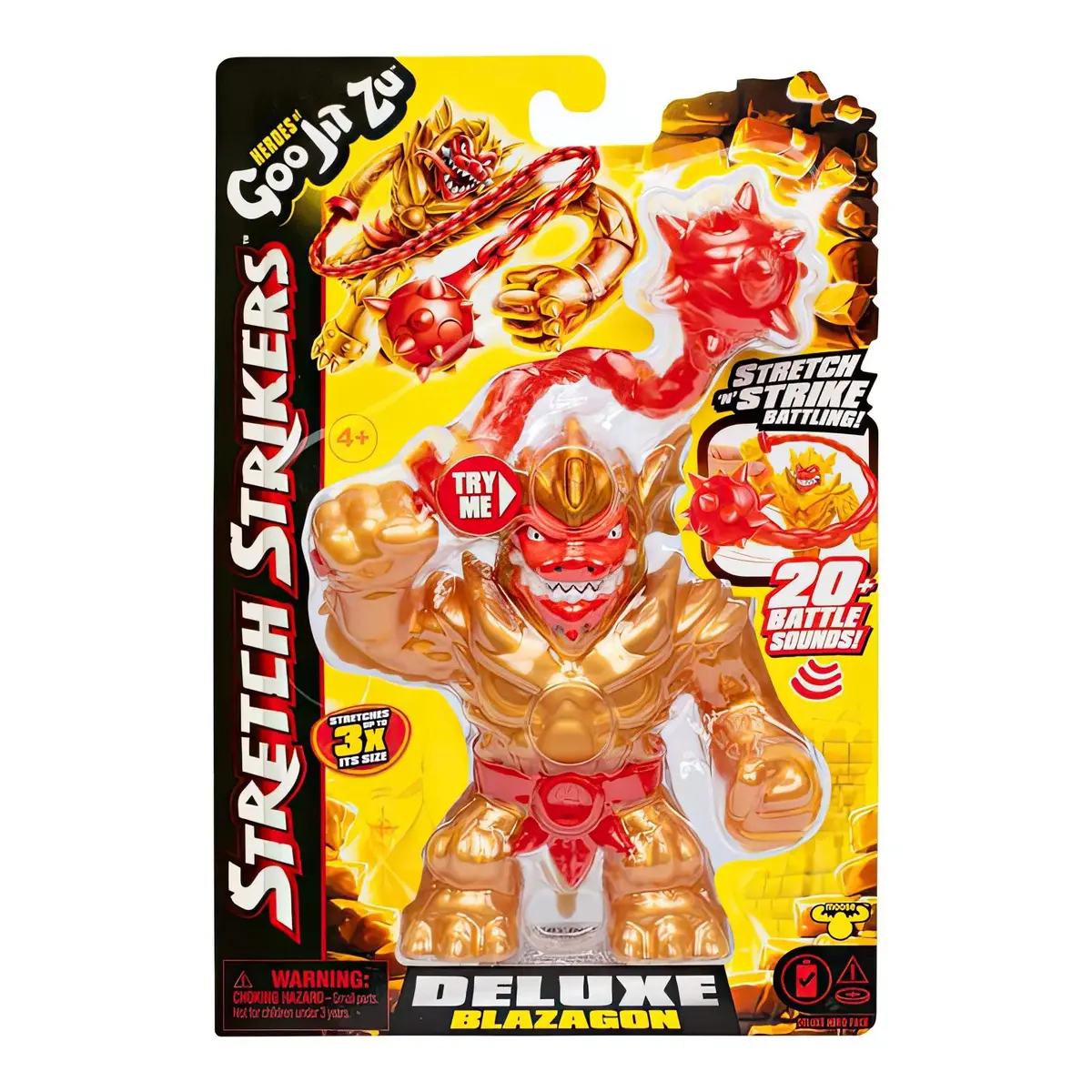 Heroes Of Goo Jit Zu Stretch Strikers Deluxe Hero Pack - Blazagon 1