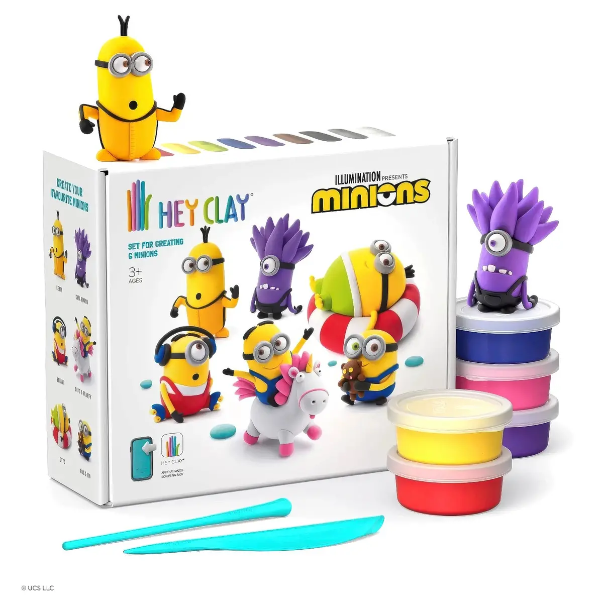 Hey Clay Despicable Me Minions 15 Cans Set 1