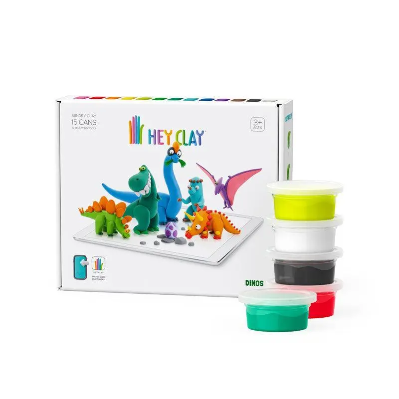 Hey Clay Dinos Set 1