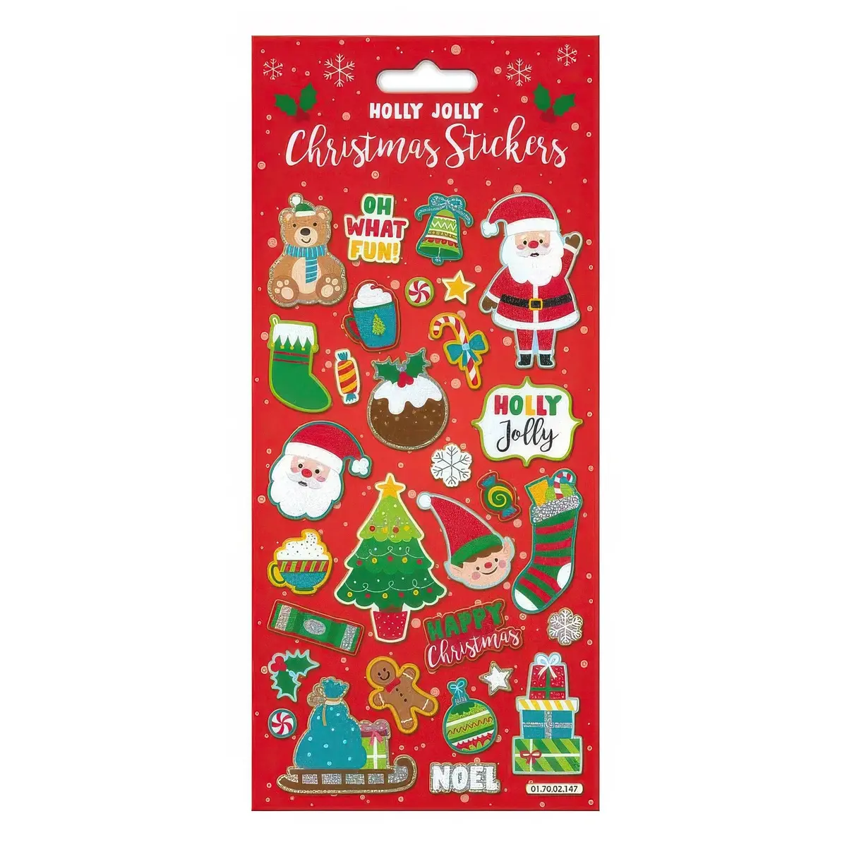 Holly Jolly Christmas Sticker Pack 1