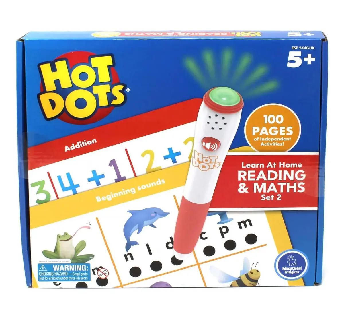 Hot Dots® Learn At Home Reading & Maths Set 2 1