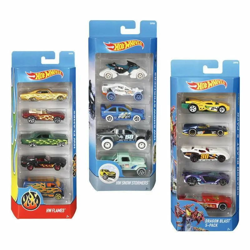 Hot Wheels Cars 5 Pack - Assorted 1