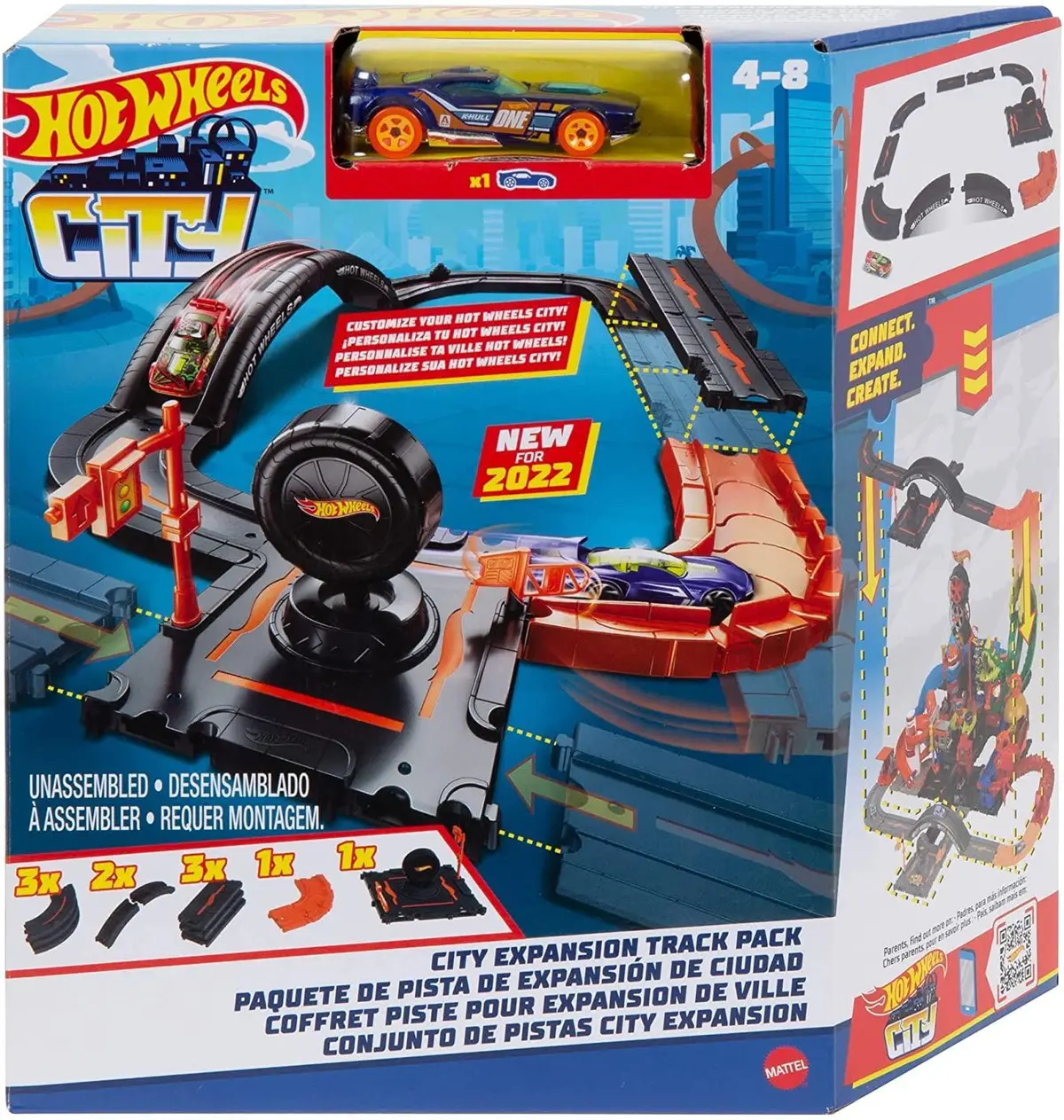 Hot Wheels City Expansion Track Pack 1