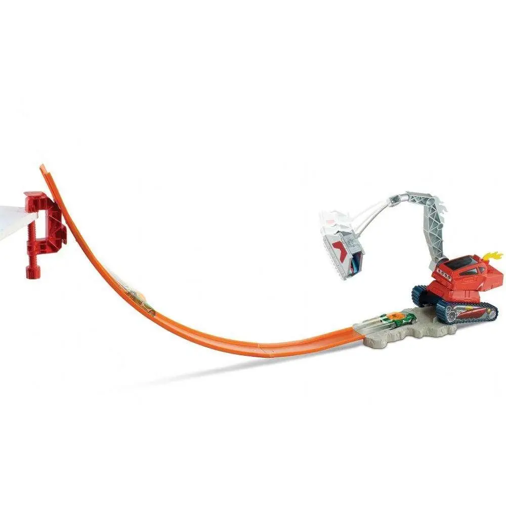 Hot Wheels Fff62 Crane Crasher Playset 1