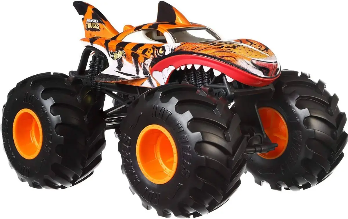 Hot Wheels Gcx21 Monster Trucks Tiger Shark 1