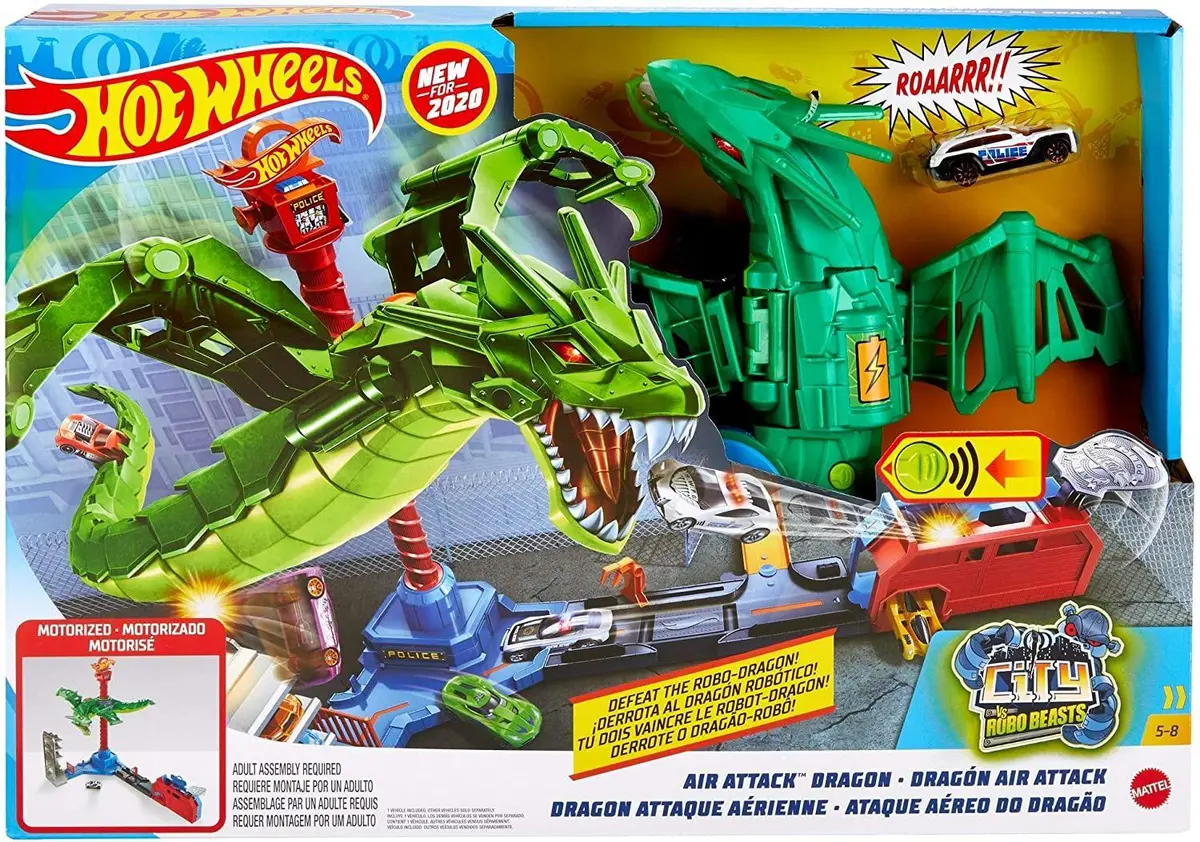 Hot Wheels Gjl13 Air Attack Dragon Playset 1