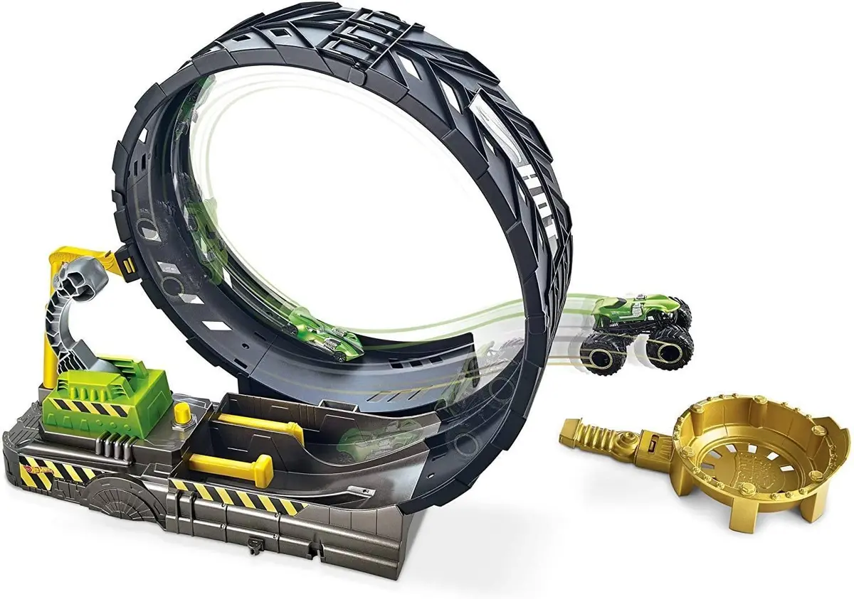 Hot Wheels Gky00 Monster Trucks Epic Loop Challenge Play Set 1