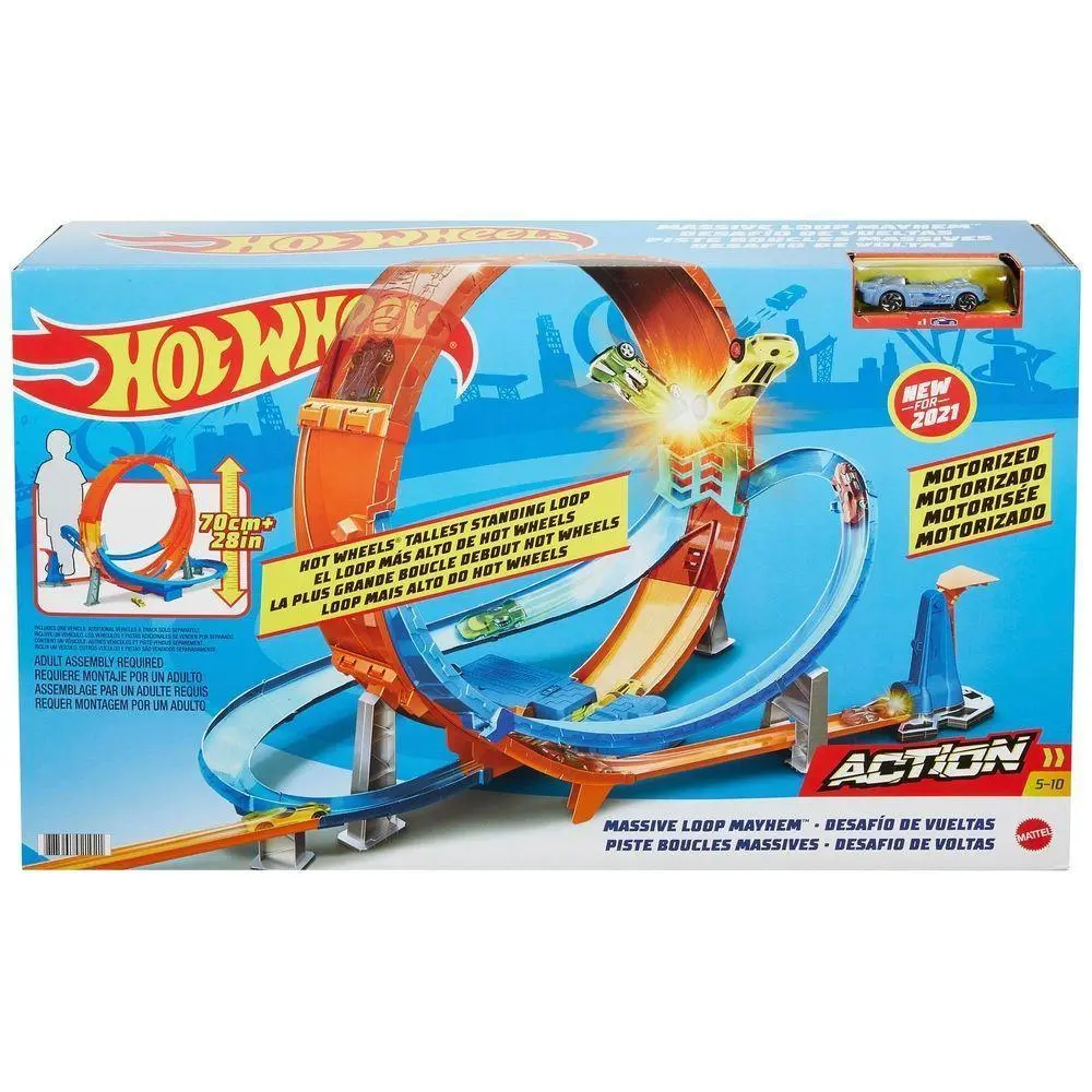 Hot Wheels Massive Loop Mayhem Track Playset 1