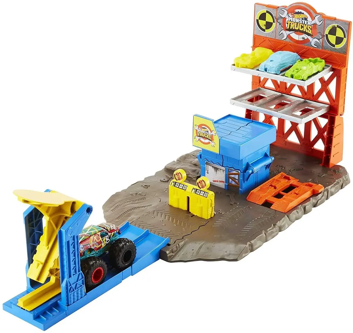 Hot Wheels Monster Trucks Blast Station Playset 1