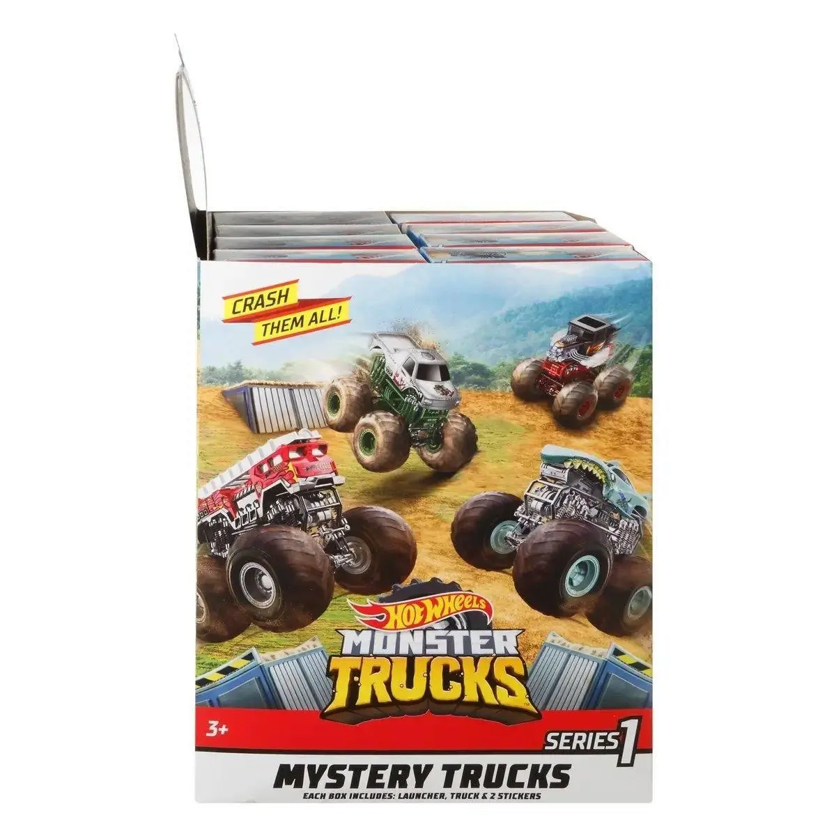 Hot Wheels Monster Trucks Mini Vehicle Assortment 1