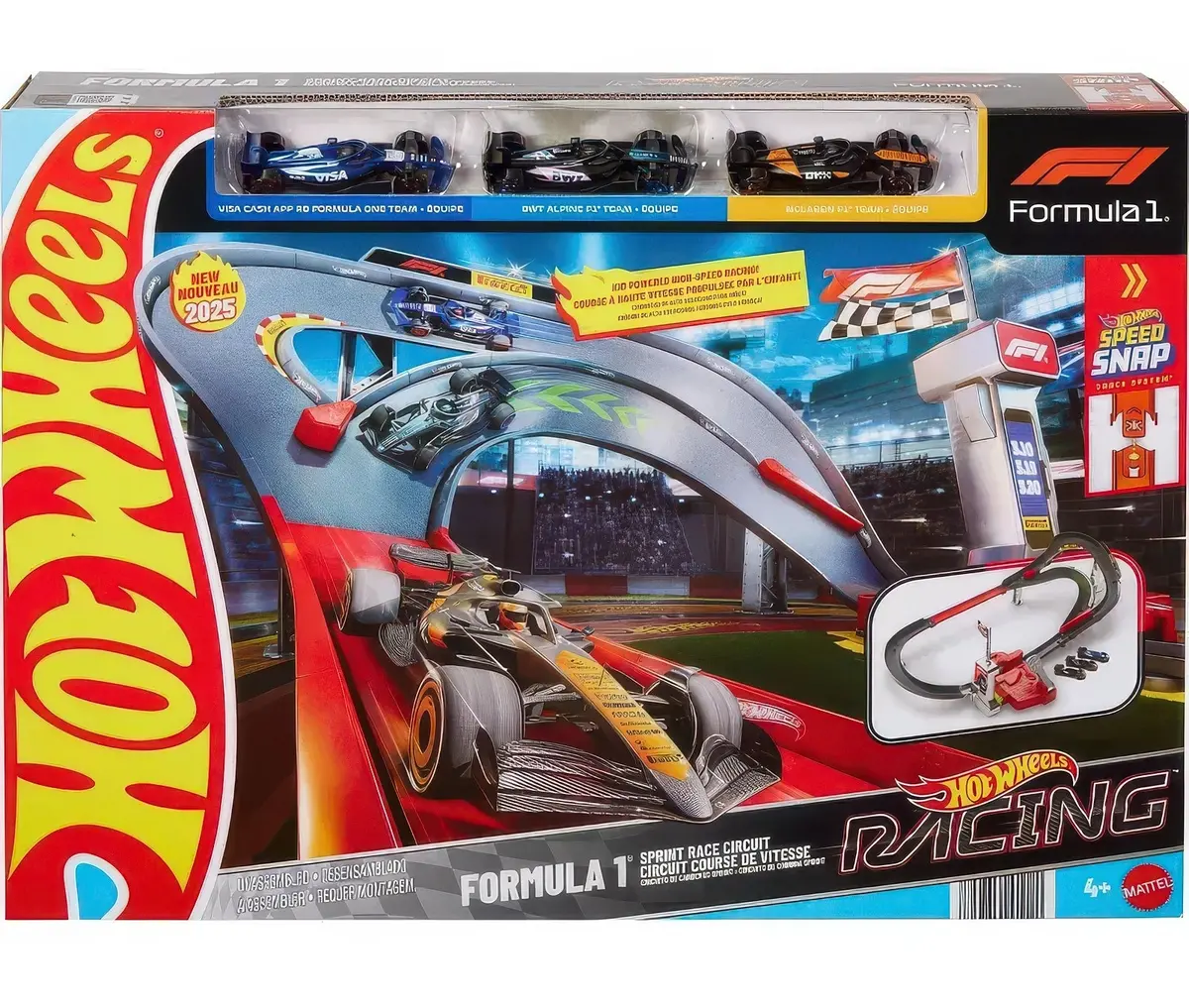 Hot Wheels Racing Formula 1 Sprint Race Circuit Track Set 1
