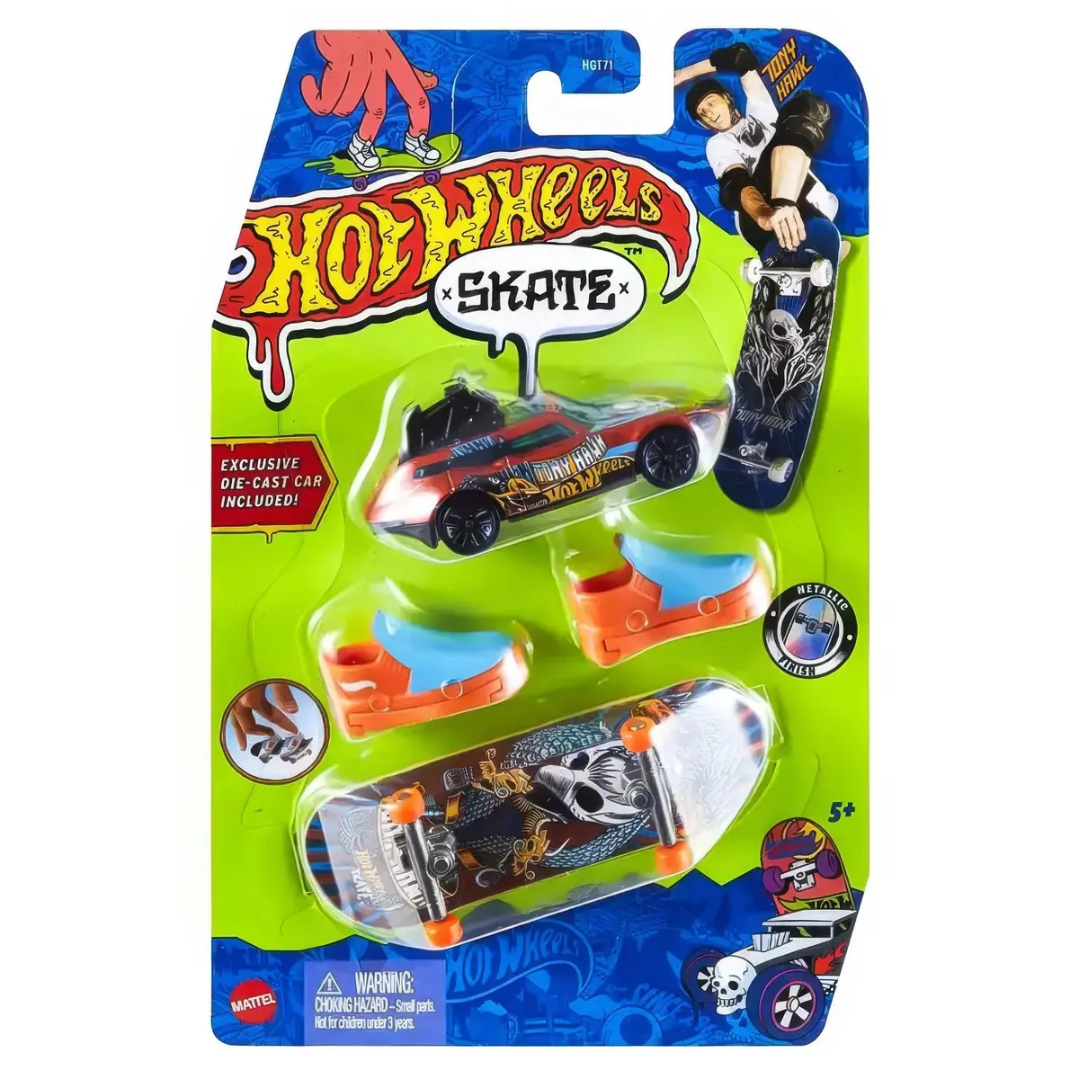 Hot Wheels Skate Collector Skate Shoes & Car - Assortment 1