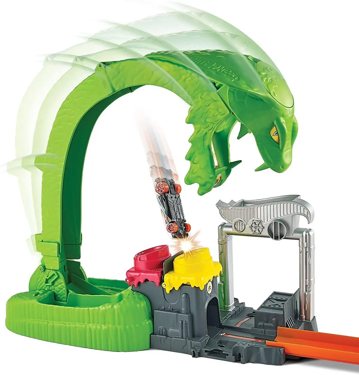 Hot Wheels Toxic Snake Strike Challenge Playset 1