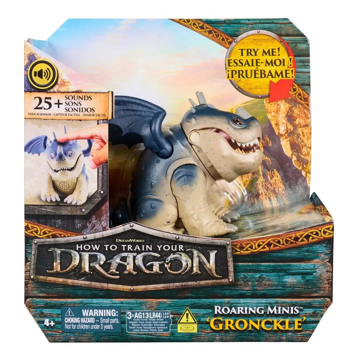 How To Train Your Dragon Roaring Minis - Gronckle Interactive Toy 1