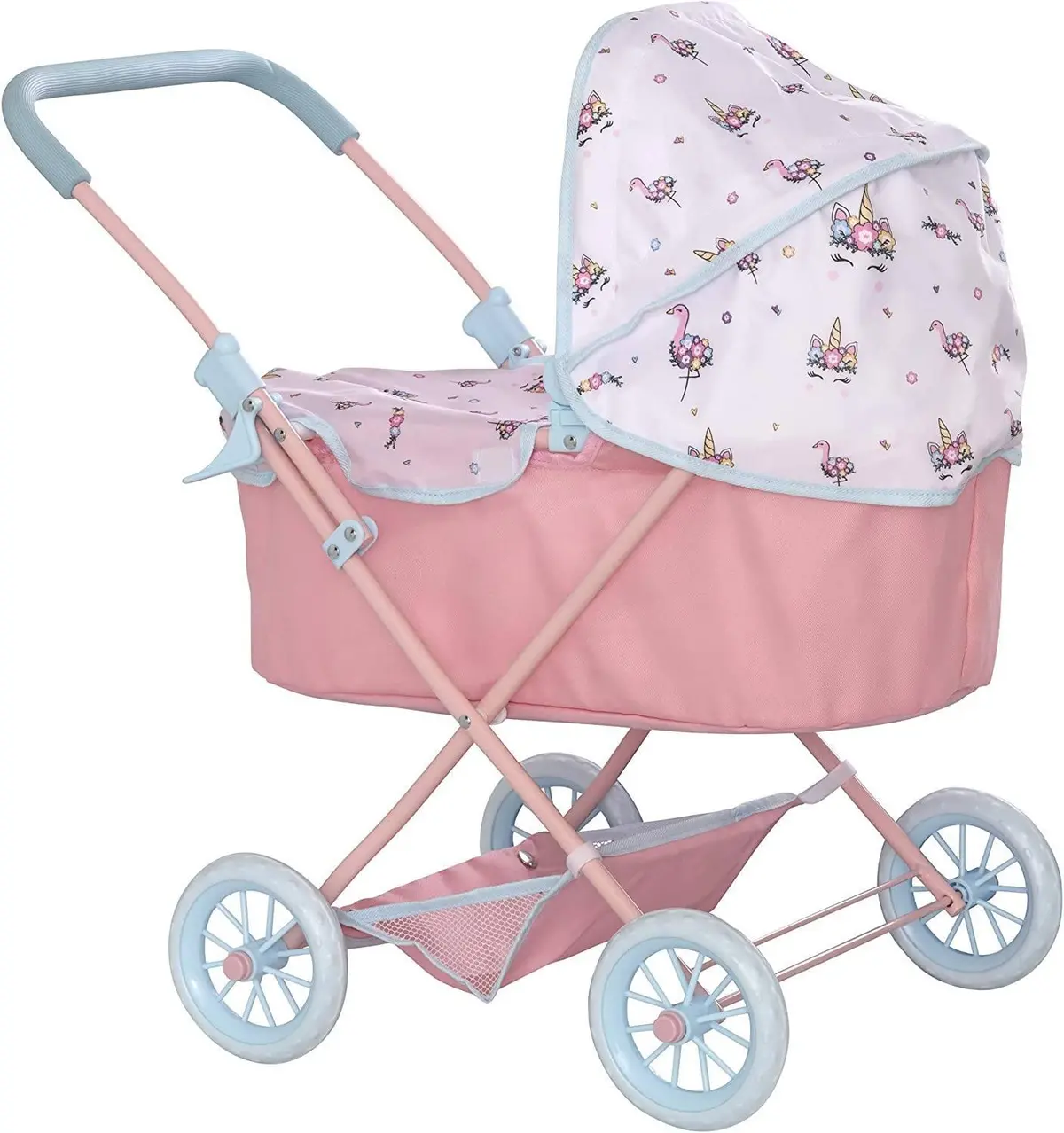Hti Babyboo Junior Baby Doll Pushchair Roamer Pram 1