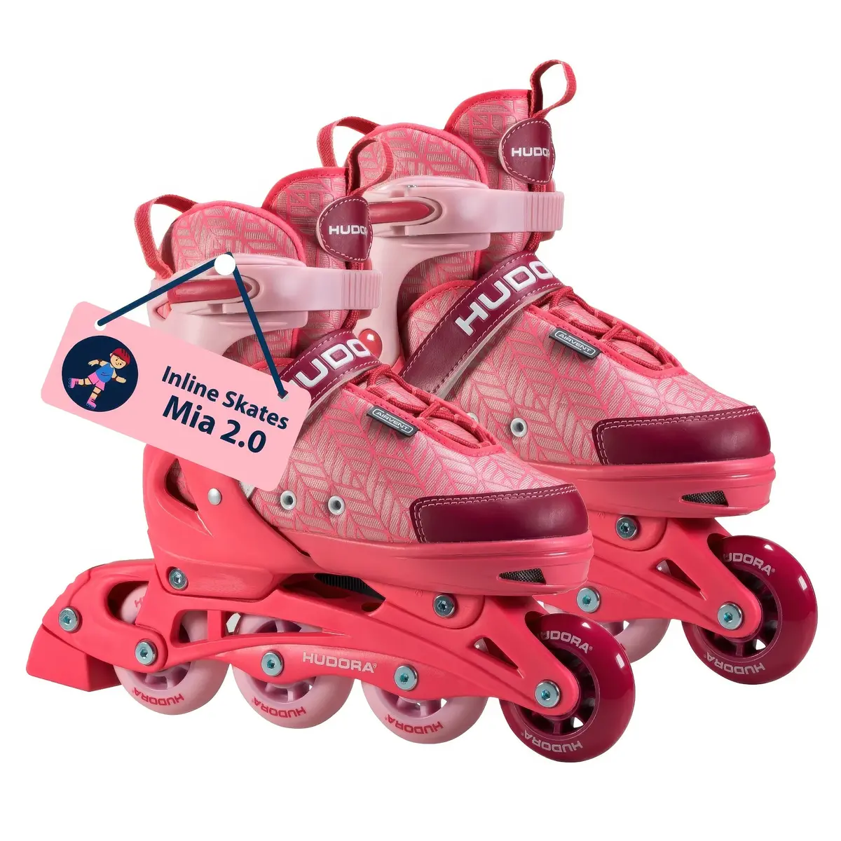 Hudora Inline Skates Mia 2.0 Pixie Size 37-40 1