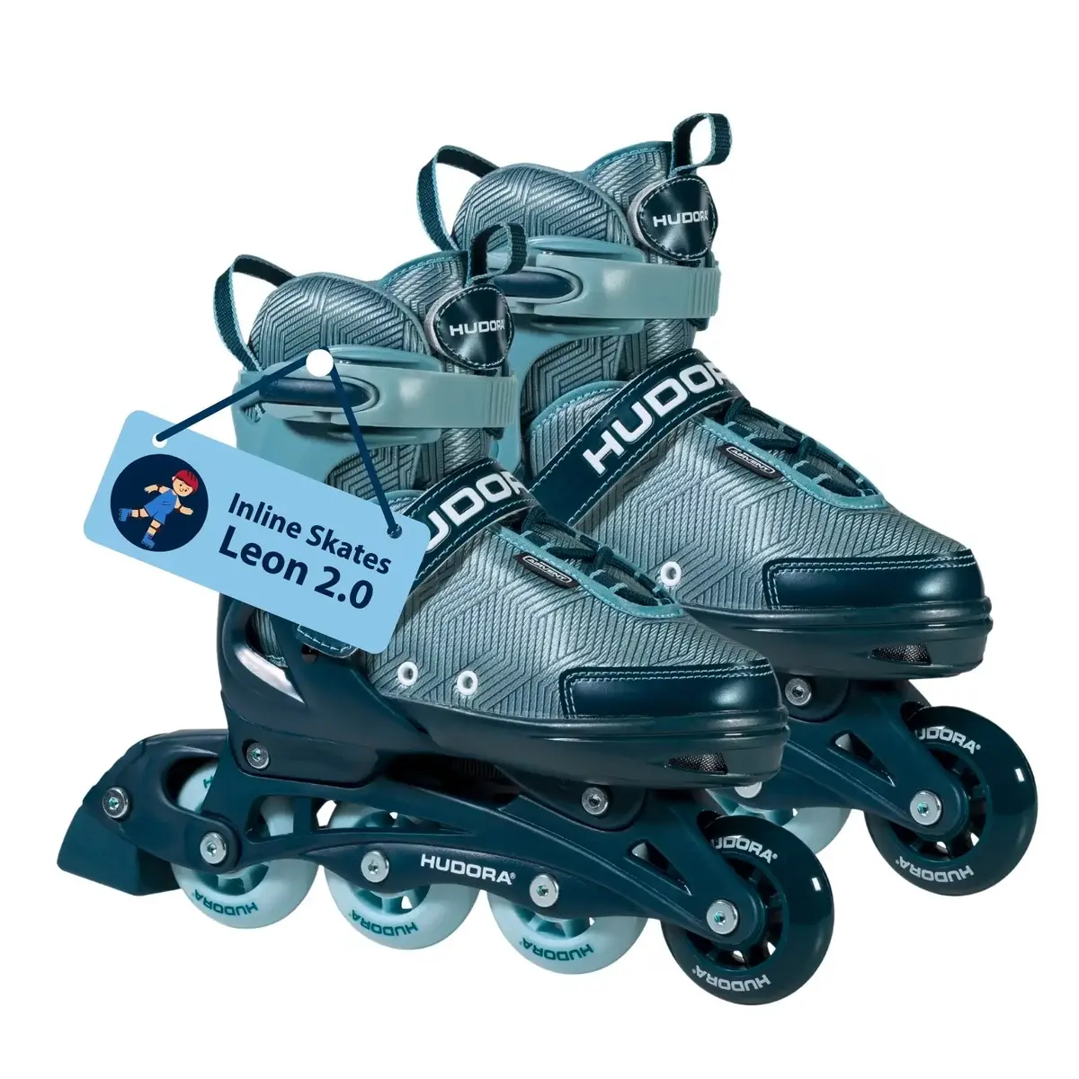 Hudora Leon 2.0 Inline Skates, Size 37-40 1