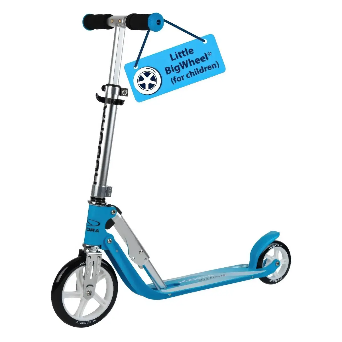 Hudora Little Big Wheel Step Scooter - Blue 1
