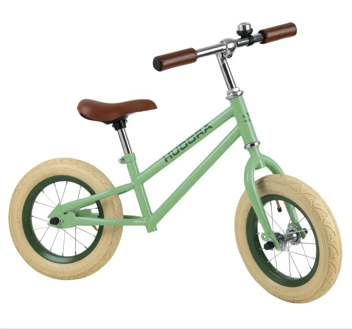 Hudora Balance Bike Vintage Green 1