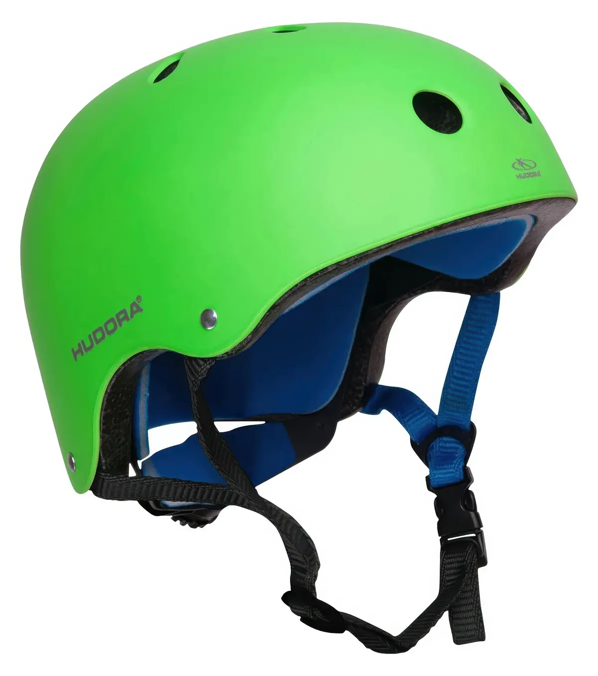 Hudora Skater Helmet, Green, Size 48–60 1