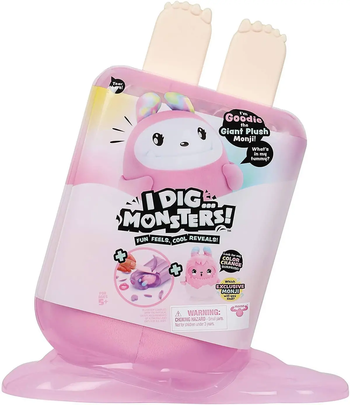 I Dig Monsters Dgm00100 Jumbo Popsicle Pink 1