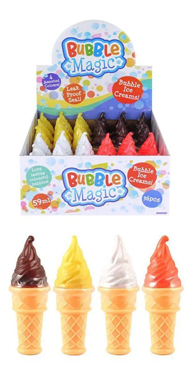 Ice Cream Bubble Tubes - Assorted 1