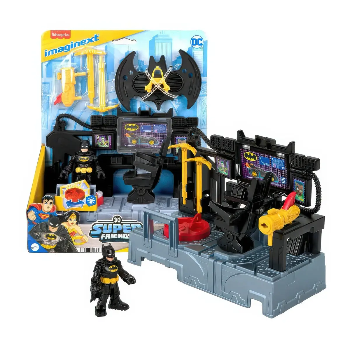 Imaginext Dc Super Friends Bat Command Center 1