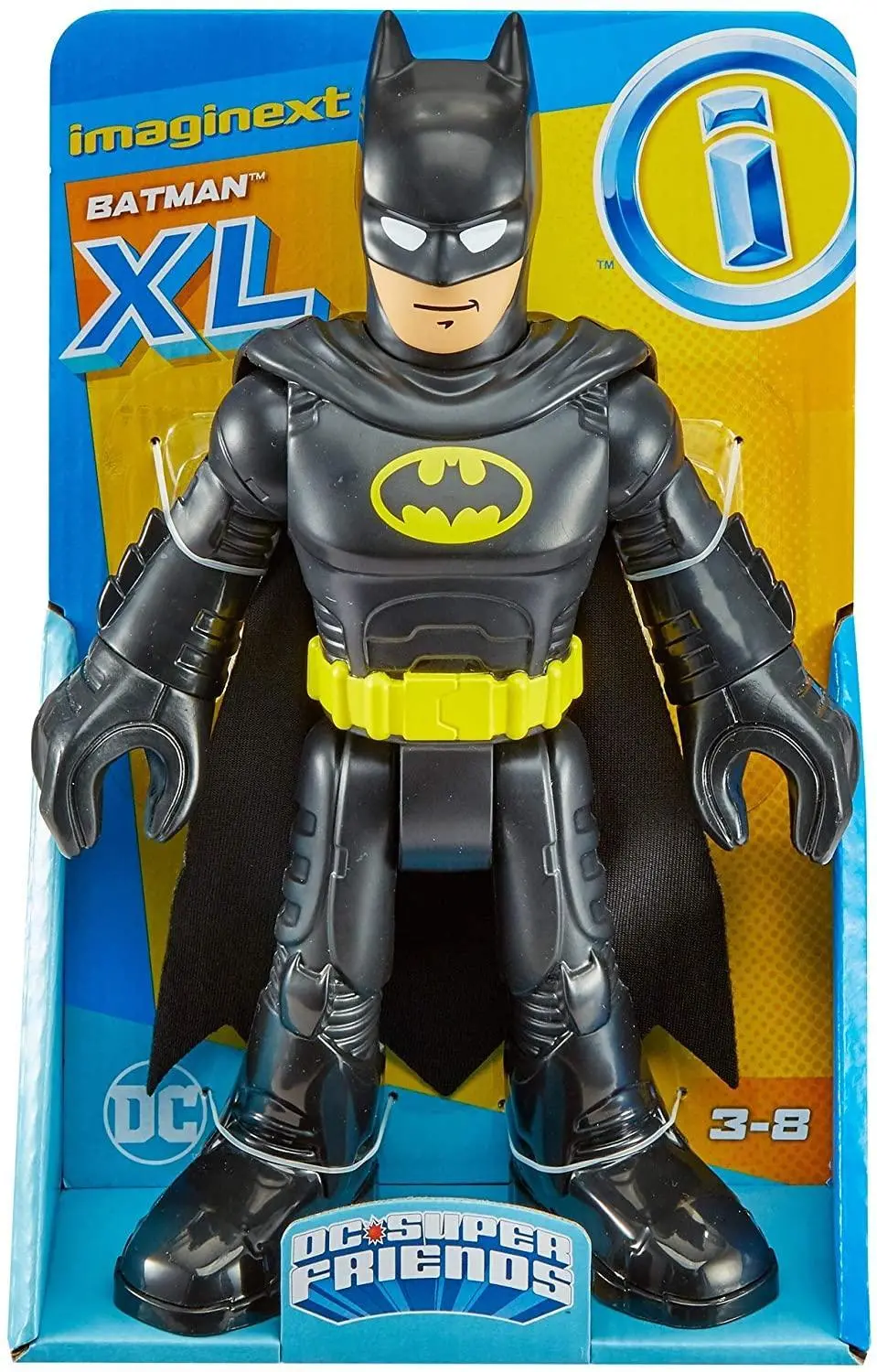 Imaginext Dc Super Friends Batman Xl - Black 1