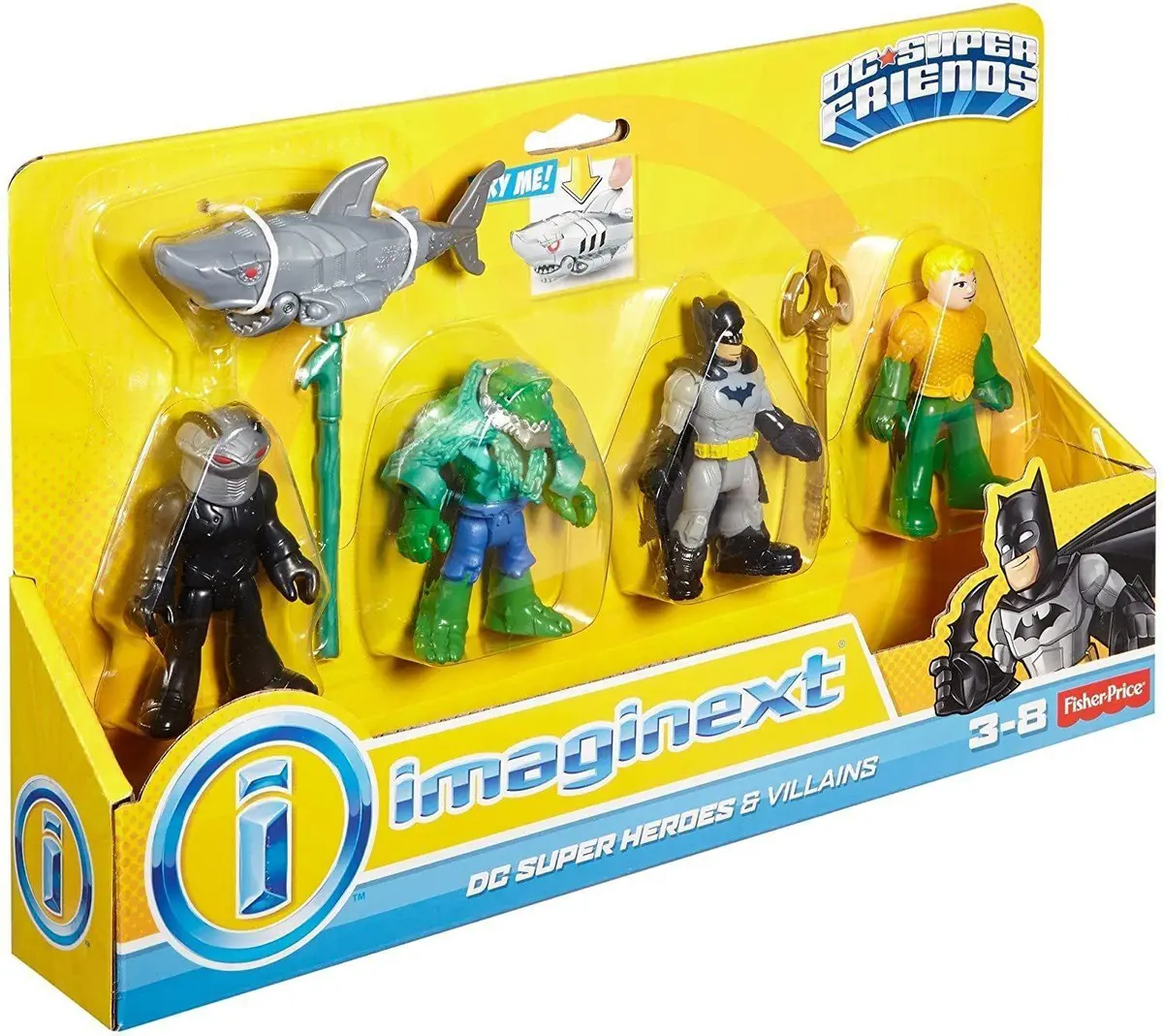 Fisher-Price Imaginext Dc Super Friends Heroes And Villains Batman And Aquaman Action Toys & Playsets 1