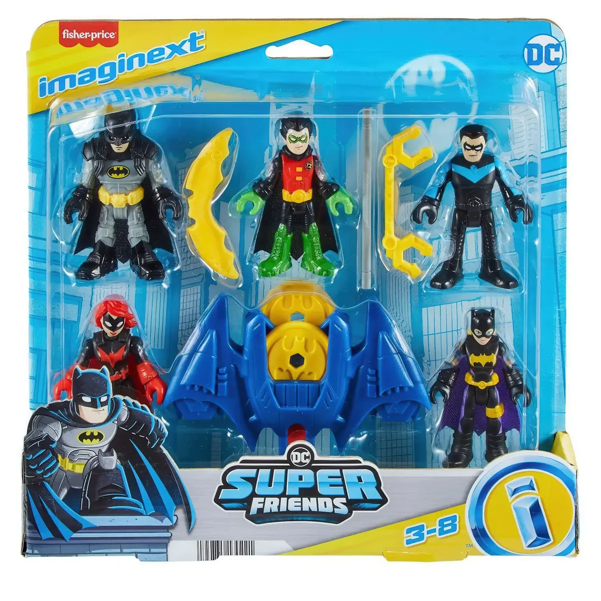 Imaginext Dc Super Friends Team-Up Multipack 1