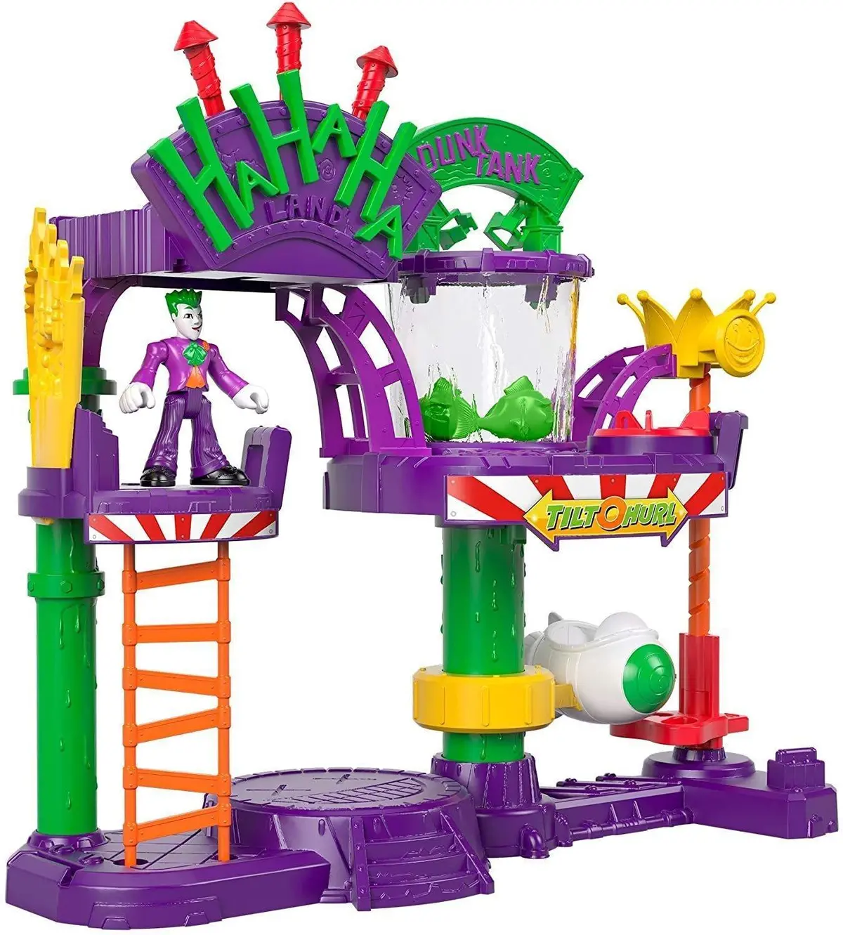 Fisher-Price Imaginext Dc Super Friends The Joker Laff Factory Playset 1