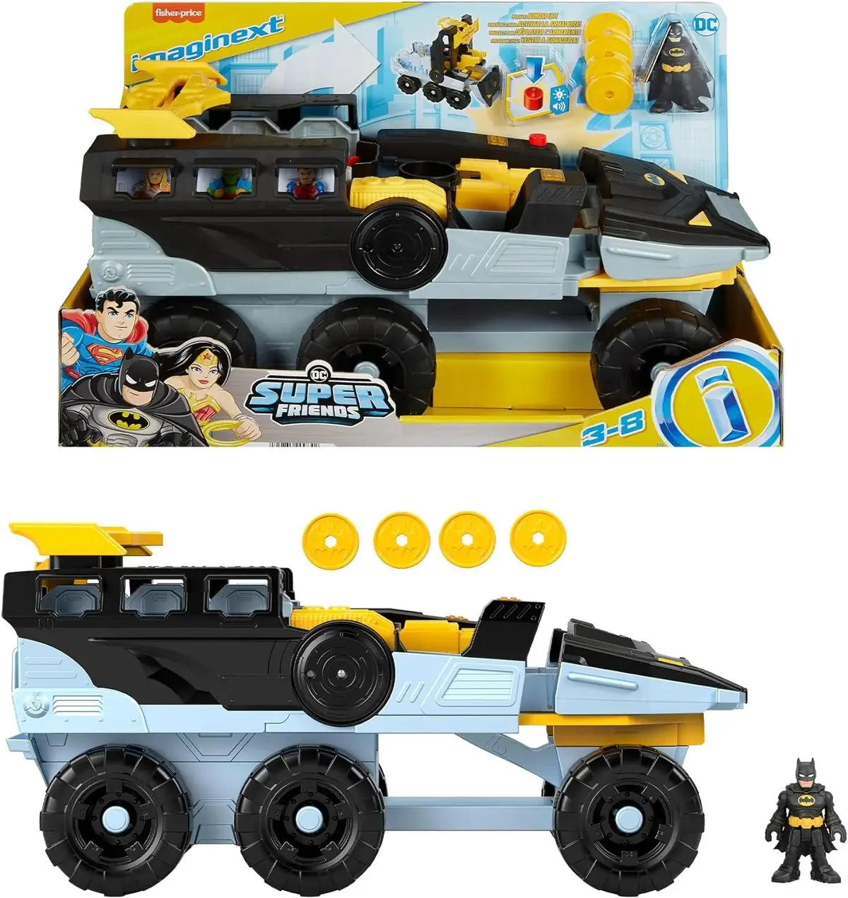 Imaginext Dc Super Friends Transforming Bat-Tank 1