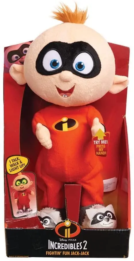 Incredibles 2 Fightin' Fun Baby Jack - Jack Feature Plush Interactive 1