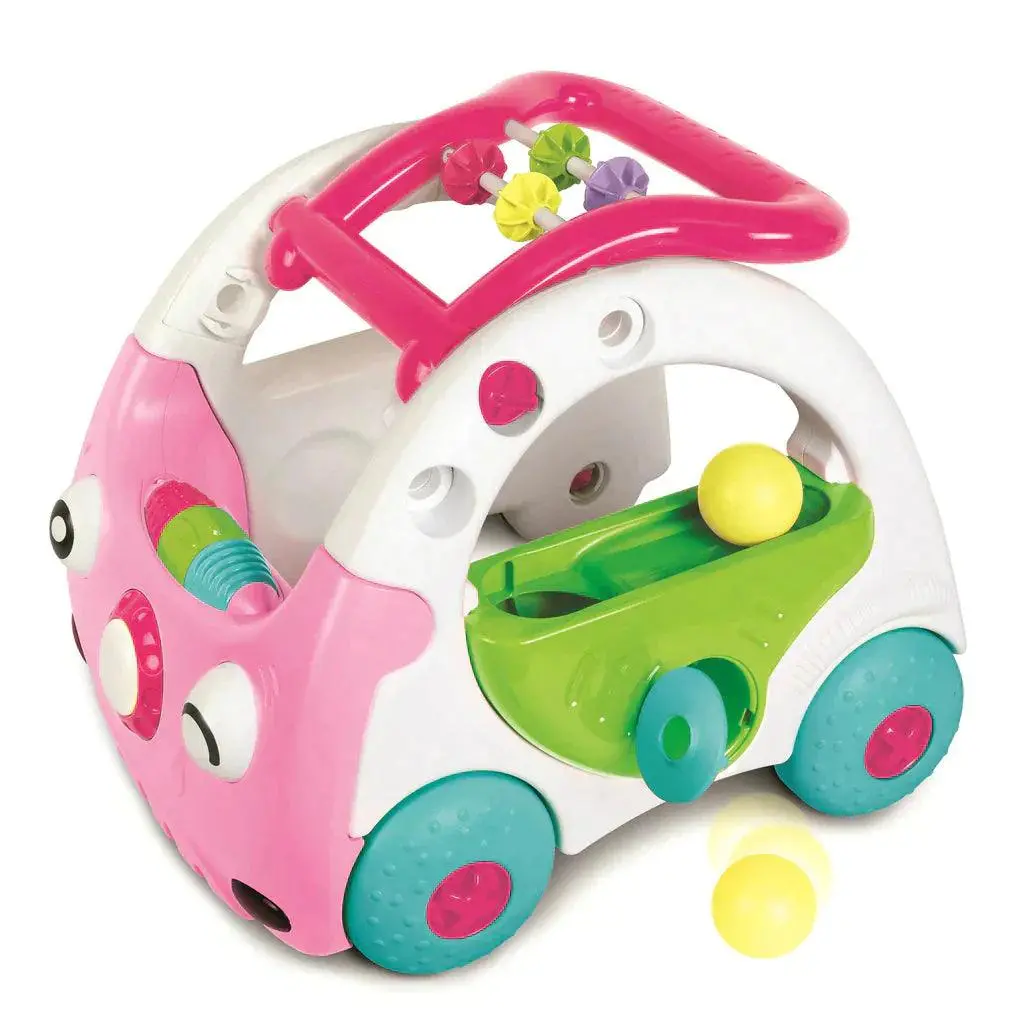 Infantino 3-In-1 Senso Discovery Car, Pink 1