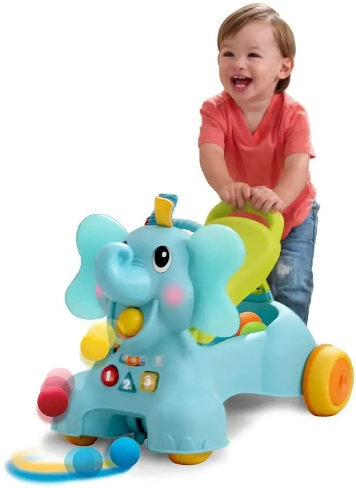 Infantino 3-In-1 Sit, Walk & Ride Elephant 1