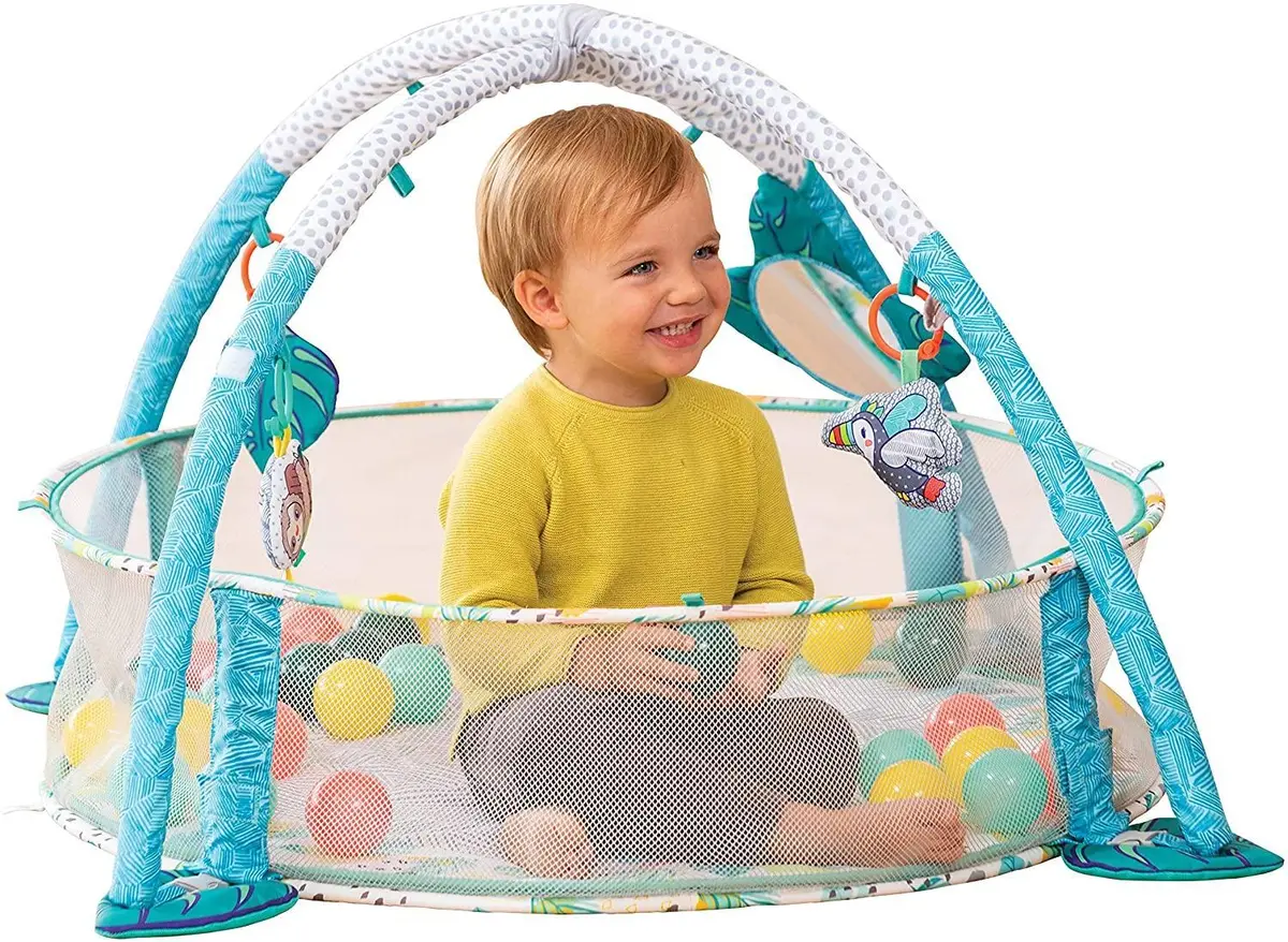 Infantino Jumbo Activity Gym & Ball Pit Transformable 3 In 1 Playmat 1
