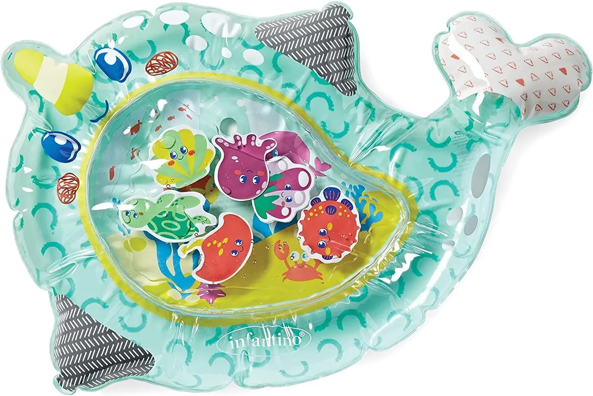 Infantino Pat & Play Water Mat Narwhal 1