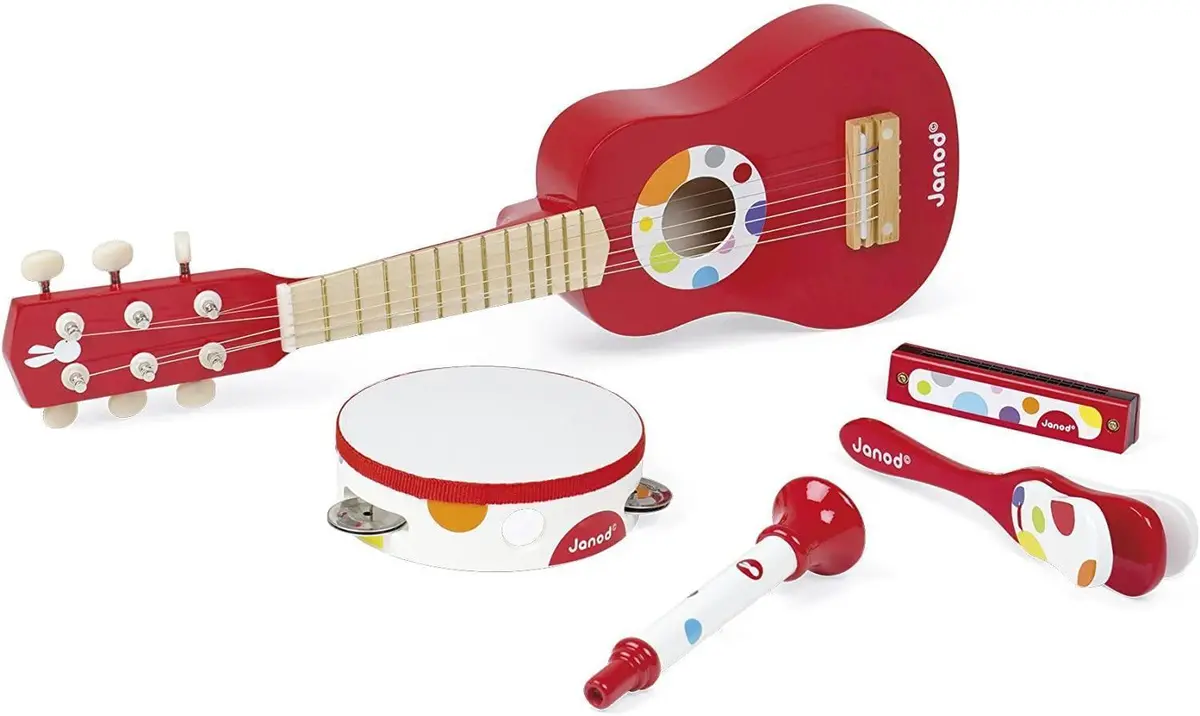 Janod Confetti Music Live Wooden Musical Set 1