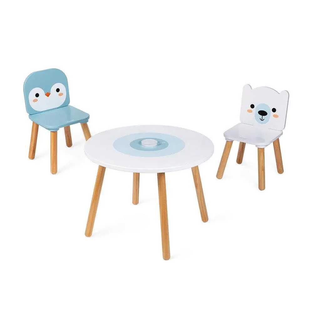 Janod Table And 2 Chairs - Polar 1