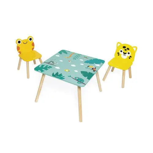 Janod Tropik Tropical Wooden Furniture Set 1