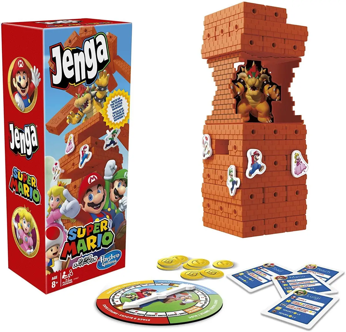 Jenga Super Mario Stacking Tower Game 1